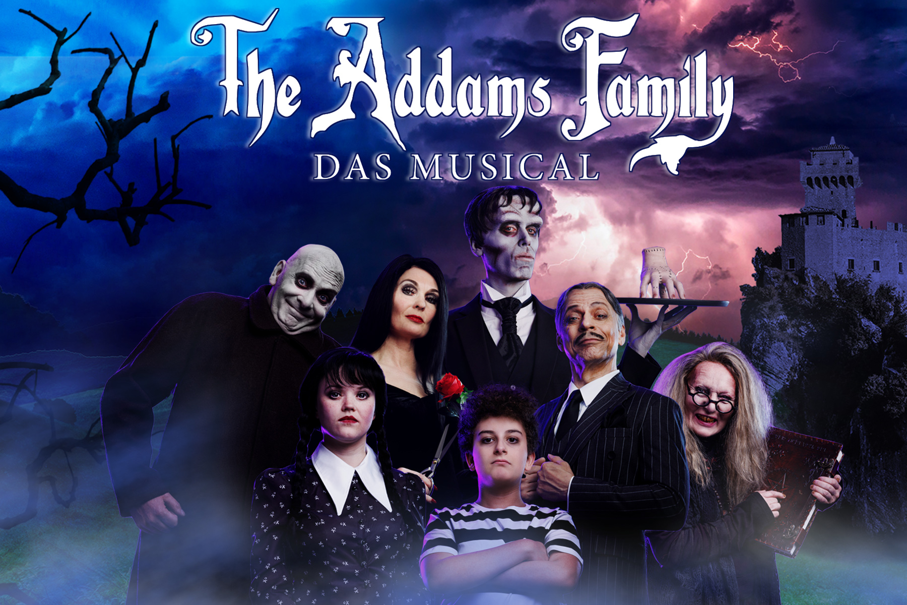 The Addams Family Das Musical Tickets mit bis 30 Rabatt sichern